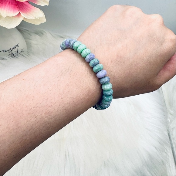 Jayda Tourmaline Stone Beaded Bracelet - Picture 3 of 6